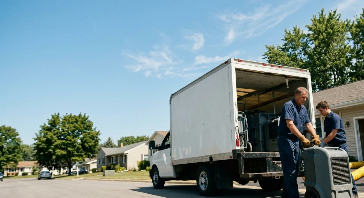 Water Damage Cleanup in Chisago City, MN near me